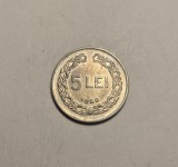 Moneda 5 Lei 1950 UNC - Piesa de Colectie Rara