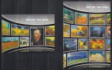 Maldive 2016 - Mari pictori - Vincent van Gogh, Colita + Bloc, MNH
