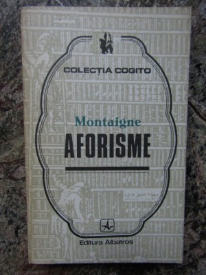 Montaigne - Aforisme foto