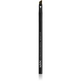 NYX Professional Makeup Pro Brush perie pentru modelarea spr&acirc;ncenelor 1 buc