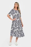 Cumpara ieftin Rochie Dama, Eranthe, Microfloral V330 - S
