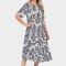 Rochie Dama, Eranthe, Microfloral V330 - M