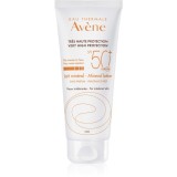 Av&egrave;ne Sun Mineral Lotion Lapte de protecție fără chimicale și parfum SPF 50+ 100 ml