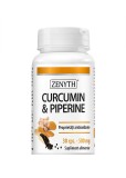 Curcumin si Piperine 500mg 30cps, Zenyth Pharmaceuticals