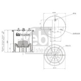 Febi Bilstein Burduf, suspensie pneumatica