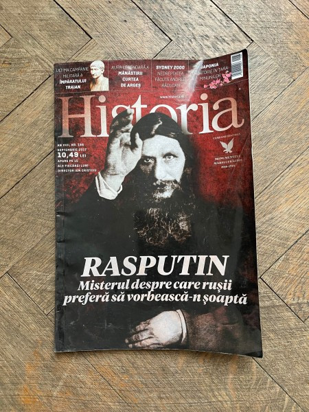 Historia An XVII nr. 188 Septembrie 2017 Numar dedicat lui Rasputin