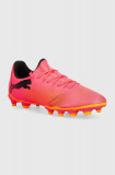 Puma ghete de fotbal korki Future 7 Play culoarea roz, 107723