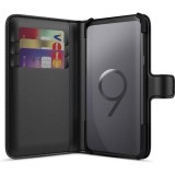 Cumpara ieftin Husa Telefon Wallet Case Samsung S9 g960 Black BeHello