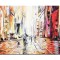 Tablou 3D pictat manual, Impreuna spre o alta dimensiune, 100x60cm ulei pe panza in cutit, Spectaculos