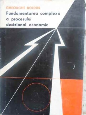FUNDAMENTAREA COMPLEXA A PROCESULUI DECIZIONAL ECONOMIC-GH. BOLDUR-225080 foto