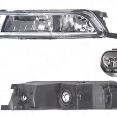 Proiector ceata Volkswagen Passat (B8), 08.2014-, fata, Stanga, cu lumini pentru curbe; cu daytime running light; H8+W21W; cu suport becuri;