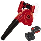 Einhell TE-CB 18/180 Li PXC + Starter Kit - Suflanta de gradina + Set 1 acumulator si incarcator Li-Ion 18 V 4 Ah
