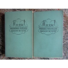 ALFRED DE MUSSET -Premieres poesies / Poesies nouvelles 2 VOL