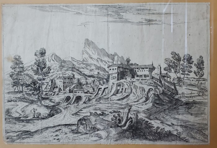 Valentin Lefebure ( 1642 - 1680 ) - Gravura Sec XVII