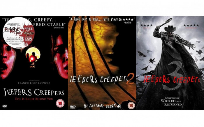 Filme Horror Jeepers Creepers 1-3 Collection DVD Originale