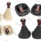 Manson negru/crem+nuca schimbator Mahon pt VW Passat 3BG in 5/6 viteze