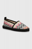 Missoni espadrile Elle culoarea negru, M26_001