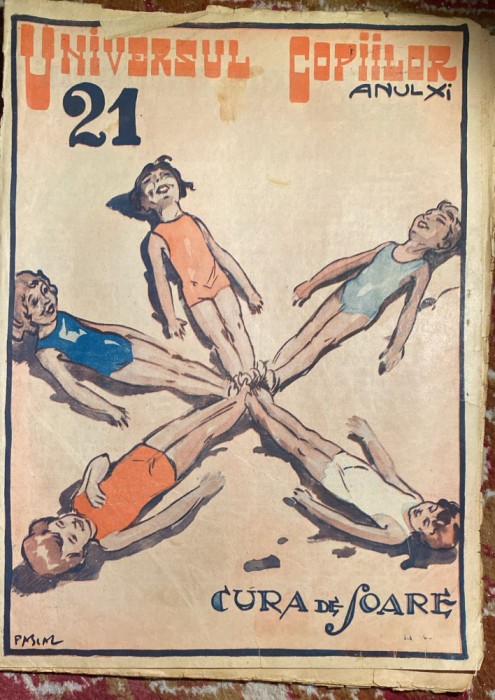 UNIVERSUL COPIILOR,NR.21/ 15 MAI 1935/ UZATA CA IN POZE,COMPLETA!