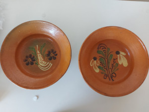 Blide Farfurii din lut - Ceramica veche din Arges | Okazii.ro