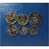 Swaziland lot 6 monede 2007 - 2011 UNC, Africa
