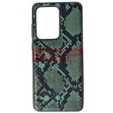 Toc TPU Leather Snake Samsung Galaxy S20 Ultra Green