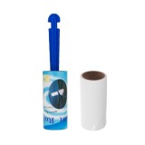 Cumpara ieftin Set rola pentru curatat scame + 1 rezerva, 10 x 4.3 cm, alb albastru