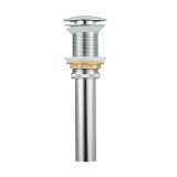 Scurgere Lavoar Click-Clack Standard Fără Preaplin - Dop Chiuvetă Universal, Apăsare Simplă
