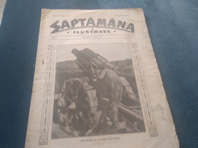 REVISTA SAPTAMANA ILUSTRATA 14 IUNIE 1917 foto