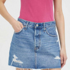 Levi's fusta jeans mini, drept