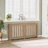 VidaXL Mască de calorifer stejar artizanal 175x20x82 cm lemn prelucrat 852761
