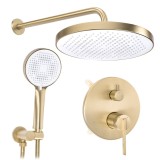 Set de dus incastrat Rea Grace Brush Gold + BOX