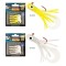 Set mini-jig pentru biban Trendex, 4 buc/set, 6 cm, 2 g Alb