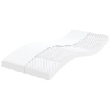 Cumpara ieftin Saltea din spumă, alb, 100x210 cm, 7 zone, duritate 20 ILD
