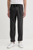 BOSS pantaloni de trening din bumbac culoarea gri, uni, 50545528