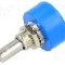 Potentiometru axial, plastic, 5k&Omega;, 1W, BOURNS - 6639S-1-502