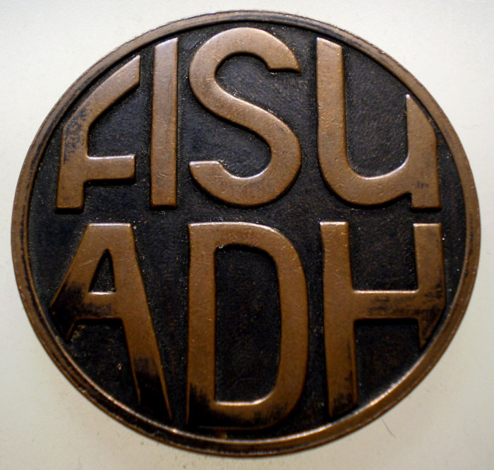 5.417 MEDALIE HANDBAL HANDBALL FISU ADH WORLD UNIVERSITY CHAMPIONSHIP 1968 40mm