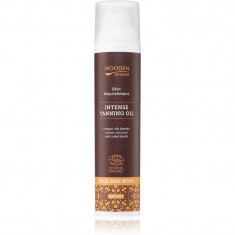 WoodenSpoon Skin Nourishment ulei de corp hranitor pentru un bronz intens 100 ml