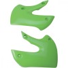 Laterale Radiator Verde Kawasaki KX65 00-18, KLX110 02-09 - Protectii Radiator Moto Cross Enduro