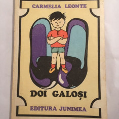 Doi galosi - Carmelia Leonte. Ed. Junimea, 1988, carte pt copii anii 80