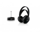 Casti HiFi Philips fara fir, SHC5200 10, negre - RESIGILAT