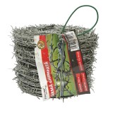 Rola sarma ghimpata zincata 250m, distanta intre ghimpi 11-14cm, pentru ingradit