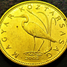 Moneda 5 FORINTI / FORINT - UNGARIA, anul 2005 * cod 1204 = A.UNC