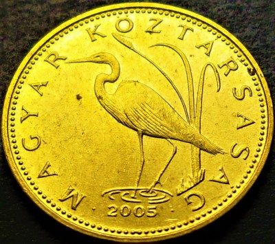 Moneda 5 FORINTI / FORINT - UNGARIA, anul 2005 * cod 1204 = A.UNC foto