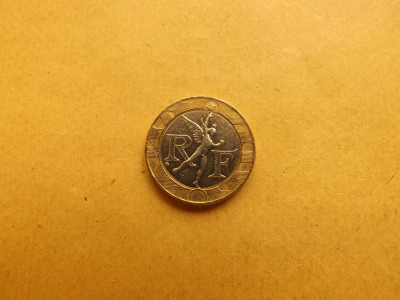 Franta 10 Franci 1988 foto