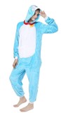 PJM185-441 Pijama intreaga model blue cat, S/M