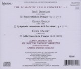 Dohnanyi: Konzertstuck In D Major Op 12 / Enescu: Symphonie Concertante In B Flat Minor Op 8 / d&#039;Albert: Cello Concerto In C Major Op 20 | Alban Gerha