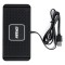 Incarcator wireless pentru masina, 15W, 3000 mA, cablu 1m, Negru, 158x78mm, silicon, WCP-1; AMIO