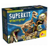 Cumpara ieftin Experimentele micului geniu Kit Paleontologie Velociraptor, 7-12 ani, Lisciani