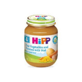 Meniu vitel cu legume si cartofi eco 125gr hipp