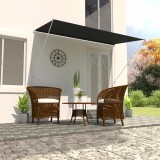 vidaXL Copertină retractabilă, antracit, 350 x 150 cm 143762